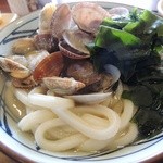 丸亀製麺 - あさりうどん