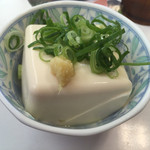 すき家 - 追加の冷やっこ＝１１０円
