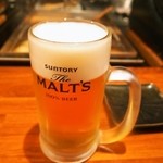 寅造 - 生ビール