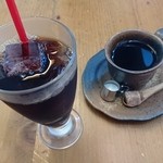 ぼんち茶屋 - アイスコーヒーとブレンド