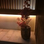 虎白 - 入口のお花