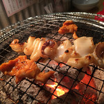 炭火焼肉ホルモン 徳臓 - 2016.4. いい具合