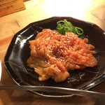 炭火焼肉ホルモン 徳臓 - 2016.4. ミノハーフ