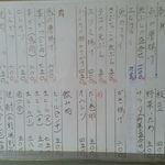 ゆうき - メニュー