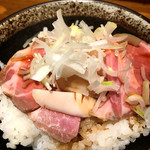 麺尊 RAGE - チャーシューご飯