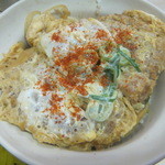 松屋 - カツ丼アップ(2016.4.9)