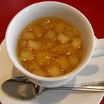 YUIの家 - りんごのコンポートと夏みかんの寒天ゼリー