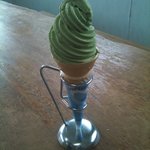 八万寿茶園 - 抹茶ソフトクリーム