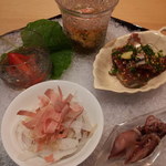 銀座 kappou ukai - 前菜盛り合わせ