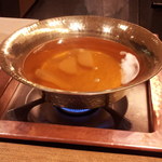 銀座 kappou ukai - 鯛の花山椒鍋