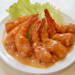 風楽 - エビのピリ辛マヨソース