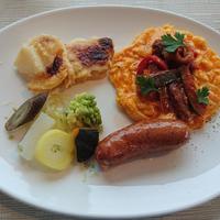 レストランKEI - 肉、卵、じゃがいも料理、温野菜