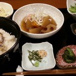 きくよし - 鯛めし定食　2016.4