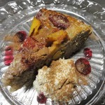 喫茶ひるねこ - りんごと安納芋のタルト