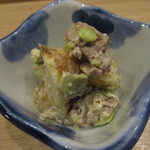 小料理 すず乃 - 自家製ツナと新じゃが芋のマスタードサラダ