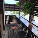 エスケール - テラス席