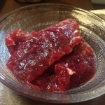 よねさん - ＜2016年4月再訪＞ながす鯨刺し