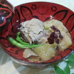 トゥ・ラ・ジョア - 2015/7和牛と赤ナスの椀仕立て