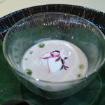 トゥ・ラ・ジョア - 2015/7新蓮根の冷製スープ