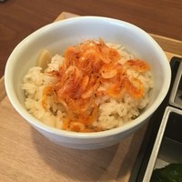 下鴨茶寮 東のはなれ - 桜海老と筍のご飯