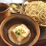 Soba Dokoro Yuu Kyou - ゆばとろそば¥1100
      おいしい！とろとろっ