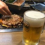 味乃家 - 生ビール