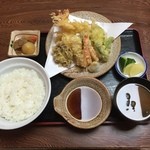 Kado san - 天ぷら定食 税込９８０円