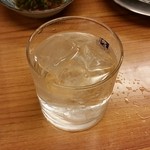 銀座屋  - 黒霧島ロック280円