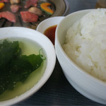 韓国料理マダン - スープも付きます