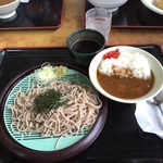 山田うどん - H28.4　ざるそば・ミニカレー丼