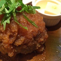 鉄板ダイニング織部 - 自家製ハンバーグセット和風ソース
