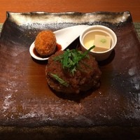 鉄板ダイニング織部 - 自家製ハンバーグセット和風ソース