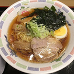 名代 富士そば - ラーメン ¥420