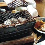 箱根 翠松園 - 手間のかかる炭焼きコンロ