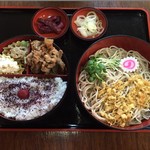 やぶ重 - 日替り弁当　土曜日はしょうが焼き　￥750(税抜き)