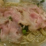 丿貫 - 「マッドクラブそば」　ままかりベース　900円　ウズラの味玉・50円