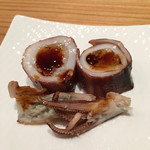 はつね寿司 - 子持ちヤリイカ