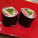 はつね寿司 - 鰯海苔巻き