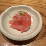 南蛮海老の昆布じめ