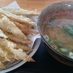 大地のうどん - 2016.4ごぼう天うどん（別バラ）＠480円