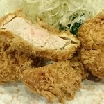 とんかつ かつ壱 - ヒレかつ断面