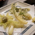 禅紫 - 16.04　山菜天ぷら