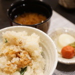 禅紫 - 16.04　天然鯛の土鍋炊きご飯