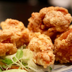 菜の花  - 鶏唐揚げのネギソース