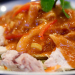 菜の花  - 地鶏のバンバンジー