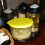 らーめんでぽっと - 調味料類