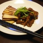 中國料理 萬来 - 筍と牛肉