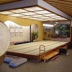 本陣 平野屋 花兆庵 - 広い畳み敷きの玄関