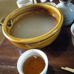 職人館 - 蕎麦湯