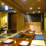 Fukutei - レストラン奥のお座敷。最大16名様までご用意できます